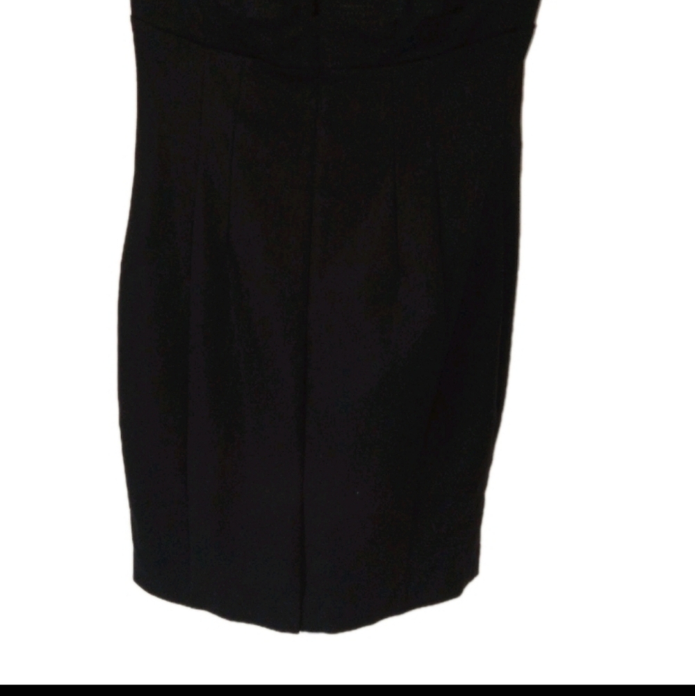 Nwt Express Black Lined Dress 6 - Picture 6 of 15